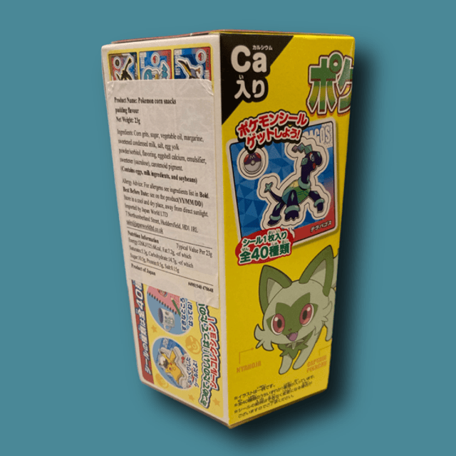 Tohato Pikachu Snacks + Collectible Sticker